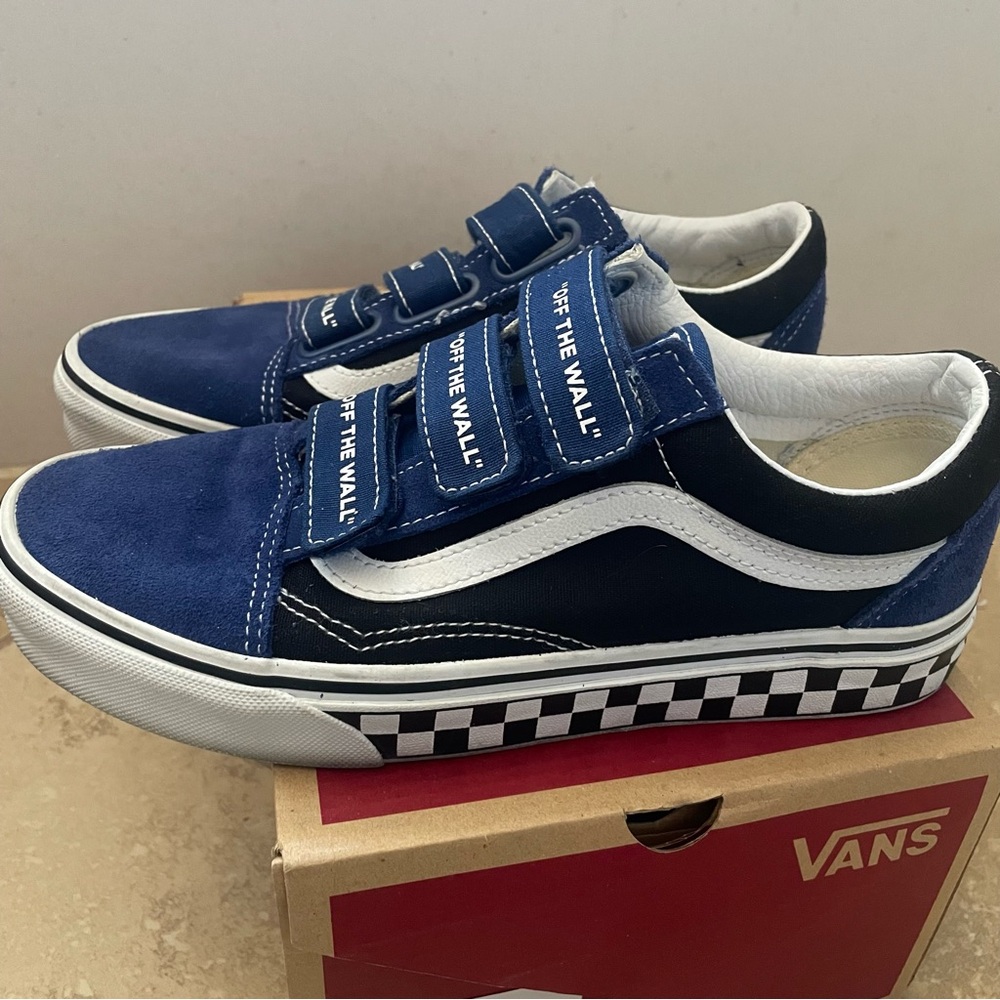 Old Skool Velcro Vans, M 6.5/ W 8
